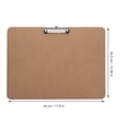 thumbnail image 2 of WHAMVOX 2pcs Lightweight Drawing Board For Artists And Students Art Clipboard For Drawing Clipboard Holder Clipboard Clip Board Clip, 2 of 8