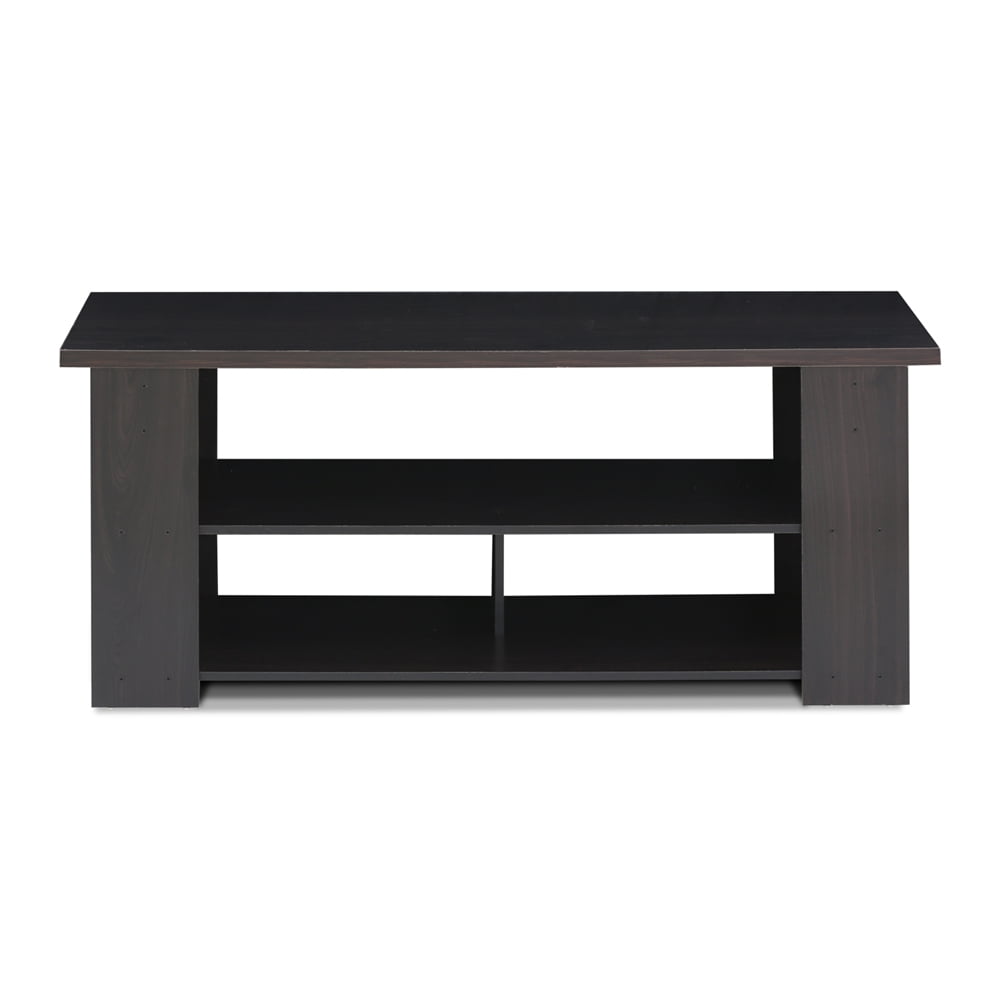 Furinno JAYA Engineered Wood TV Stand for TV up to 55" in Espresso