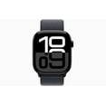 thumbnail image 2 of Restored Apple Watch Series 10 GPS 46mm Jet Black Aluminum Case with Sport Loop - Refurbished Fair, 2 of 4
