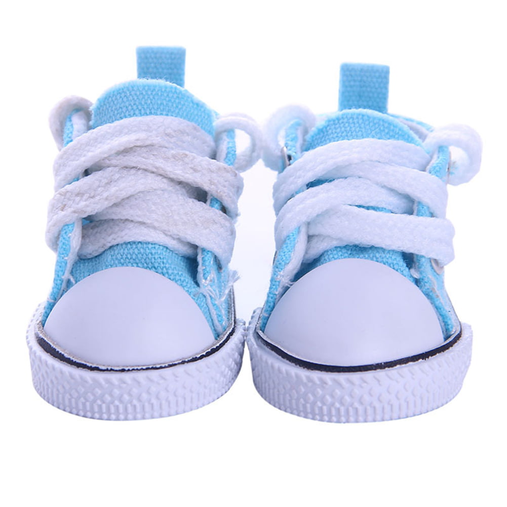 1/6  Doll Fashion Mini Toy 5cm Canvas Shoes Sneaker  DollShoesAccessori Al 