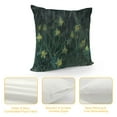 thumbnail image 4 of JEUXUS Short Plush Throw Pillow Cover - Jean Francois Millet Narcissi And Violets White, 4 of 5