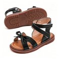 thumbnail image 4 of LNMQLPDBS Girls Jelly Sandals Girls Toddler Shoes Cheap Shoes Girls Shoes Size 1 Girls Formal Shoes 4 Toddler 10c Girls 3 Baby Shoes, Black 12-18 Months, 4 of 9