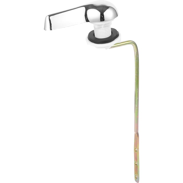 SHISUYAN Universal Toilet Handle Replacement Kit with HighGloss Electroplating Finish for OldStyle Tanks Multi Color Iron Material Fits Most Models