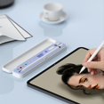 thumbnail image 2 of Estuche de transporte morado compatible con Apple Pencil de 1.ª y 2.ª generación (sin lápiz ni otros accesorios) y accesorios blancos con revestimiento interior azul, 2 of 4