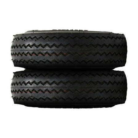 Set of 2 Carlisle Sawtooth 4.80/4-8 57A3 A Tires