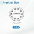 thumbnail image 2 of 10Pcs SAE 7/16" 304 Stainless Steel Internal Tooth Lock Washer, 2 of 6