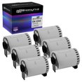 thumbnail image 1 of Speedy Inks Compatible Paper Tape Replacement for Brother DK-2243 4 in x 100 ft (White, 6-Pack) Compatible with The Following Brother Printer Model P-Touch QL-1050, 1 of 4