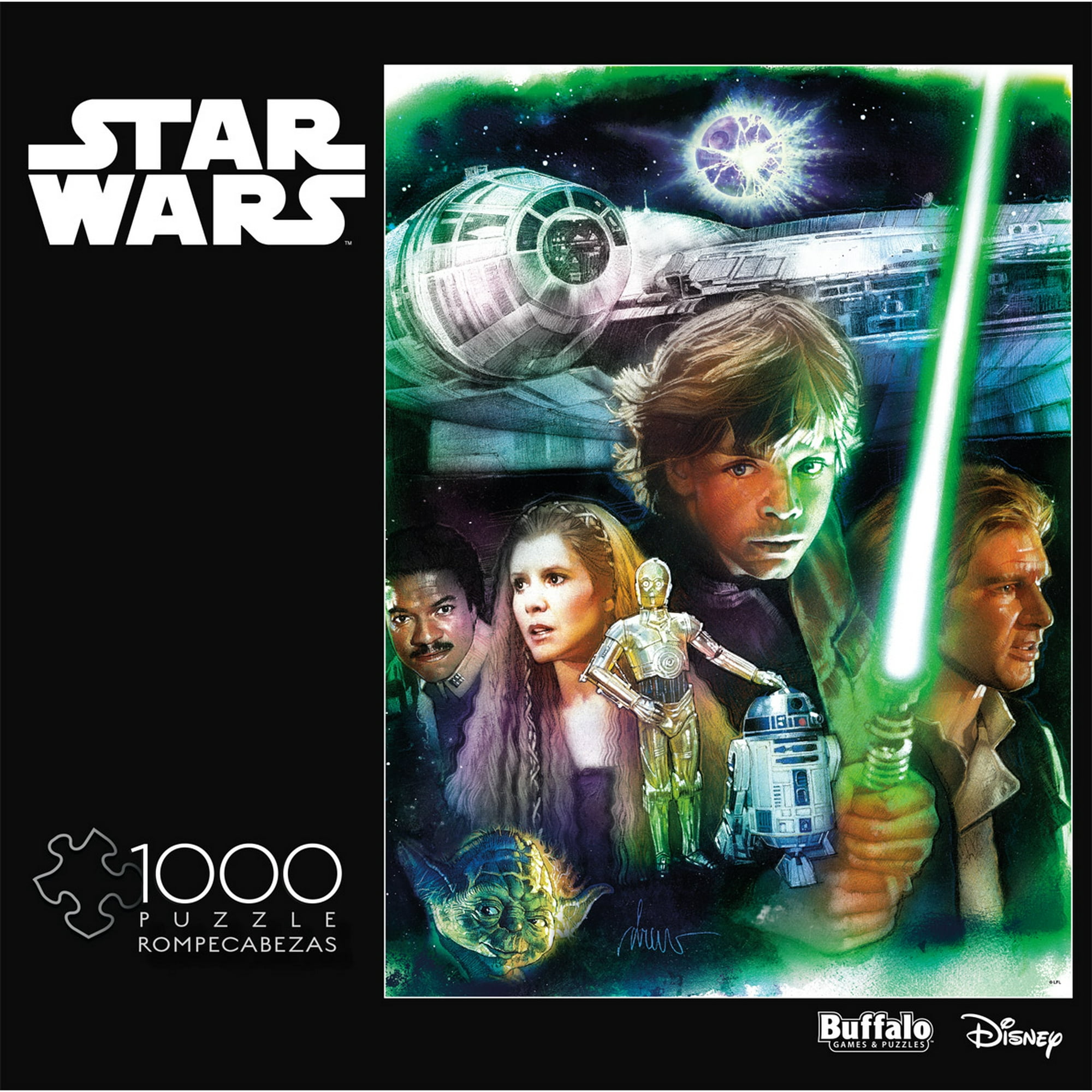Buffalo Games 1000-Piece Star Wars I'll Never Turn to the Dark Side Interlocking Jigsaw Puzzle
