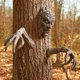 thumbnail image 2 of Resina creativa árbol caras decoración al aire libre caprichoso pata árbol Hugger estatuas corteza fantasma, 2 of 5