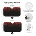 thumbnail image 3 of Bingfone Red Glitter1 Car Windshield Sun Shade Protector Keep Your Vehicle Cool Sun Shield Visor Cover Foldable For Car Truck Suv-Small, 3 of 9