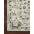 thumbnail image 5 of Loloi Estelle Collection EST-01 Ivory / Stone Oriental Area Rug 9'-3" x 12'-10", 5 of 7