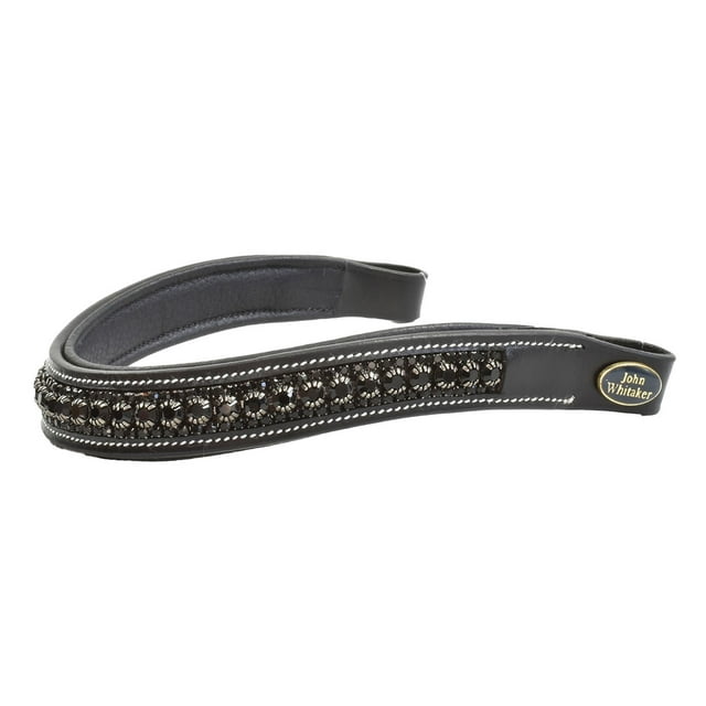 John Whitaker Pick N Mix Leather Crystal Horse Browband