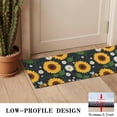 thumbnail image 3 of DarkBlue Sunflower Bee Pattern Door Rugs,Washable Non Slip Door Mats Indoor,Decorative Door Mats,Entry Mat Indoor for Entrance,Bedroom,Kitchen,Bathroom,16"x47", 3 of 6