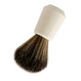 thumbnail image 2 of Brocha de afeitar para hombre, cerdas de nailon, regalo de cumpleaños, fácil de hacer espuma, profesional, resina Blanco, 2 of 9