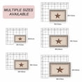 thumbnail image 6 of Western Texas Star Retro Outdoor Rug 6x9 Ft, Non Slip Washable Area Rug, Rustic Vintage Berry Black Beige Plaid Patio Rugs Carpet Runner, Large Floor Mat for Indoor/Outdoor Deck Porch Camping, 6 of 8