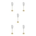 thumbnail image 3 of kurtrusly Earring Display Stand Human Ear Model Organizer Holder Showcase Stud Jewelry Left Translucent Height: 18cm 5Set, 3 of 6