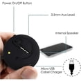 thumbnail image 3 of Mini Speaker Portable Rechargeable Travel Speaker with Aux Input 3.5 mm Headphone Jack Wired, 3 of 5