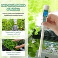 thumbnail image 4 of Professional Hydroponic Meter 4 in 1 PH EC TDS TEMP Tester Monitor Long Probes for Nutrient Solutions,Swimming,Aquarium, 4 of 5