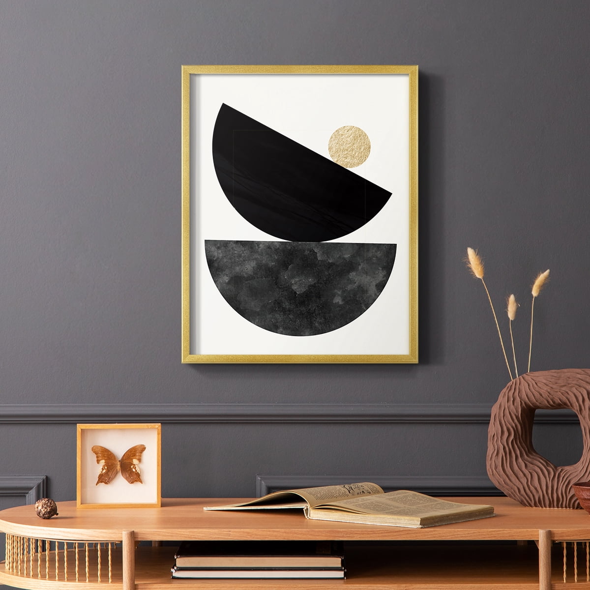 Delicate Balance in Paper Solid Wood 16 x 20 Framed Print