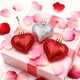 thumbnail image 4 of CaiYueKe 10 Pcs Valentine's Day Decorations Heart Hanging Ornaments Plastic Ball Pendants for Home Party Wedding Romantic Holiday Seasonal Decorative Supplies, 4 of 6