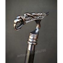 Dragon Head Walking Cane | Wooden Walking Cane for Men and Women| Dragon Head Cane Walking Stick | Best Friend Gift