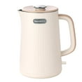 thumbnail image 1 of Nueve&Five 1.7L (57oz) Large Electric Kettle Perfect for 7+Cups of Tea and Coffee,2 quarts Double Wall Big Electric Tea Kettle,Auto Shut Off,1200W Ho, 1 of 9