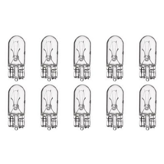 CEC Industries #168 Bulbs, 14 V, 4.9 W, W2.1x9.5d Base, T-3.25 shape (Box of 10)