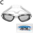thumbnail image 1 of Anti-Fog Swimming Goggles with Comfort Fit and Waterproof Earplugs - Unisex Design, 1 of 1