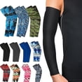 thumbnail image 1 of Arm Sleeves, Sports Sun Uv Protection Hand Cover Cooling Warmer For Running Fishing Cycling, 1 of 4