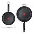 thumbnail image 3 of Juego de Sartenes T-Fal Simply Cook Red 2 Piezas, 3 of 4