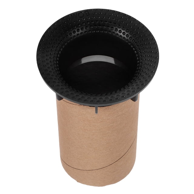 HEATSHAKING Simple Design Brown Speaker Port Tube for Loudspeaker with Innovative Exhaust Vents and Easy Installation