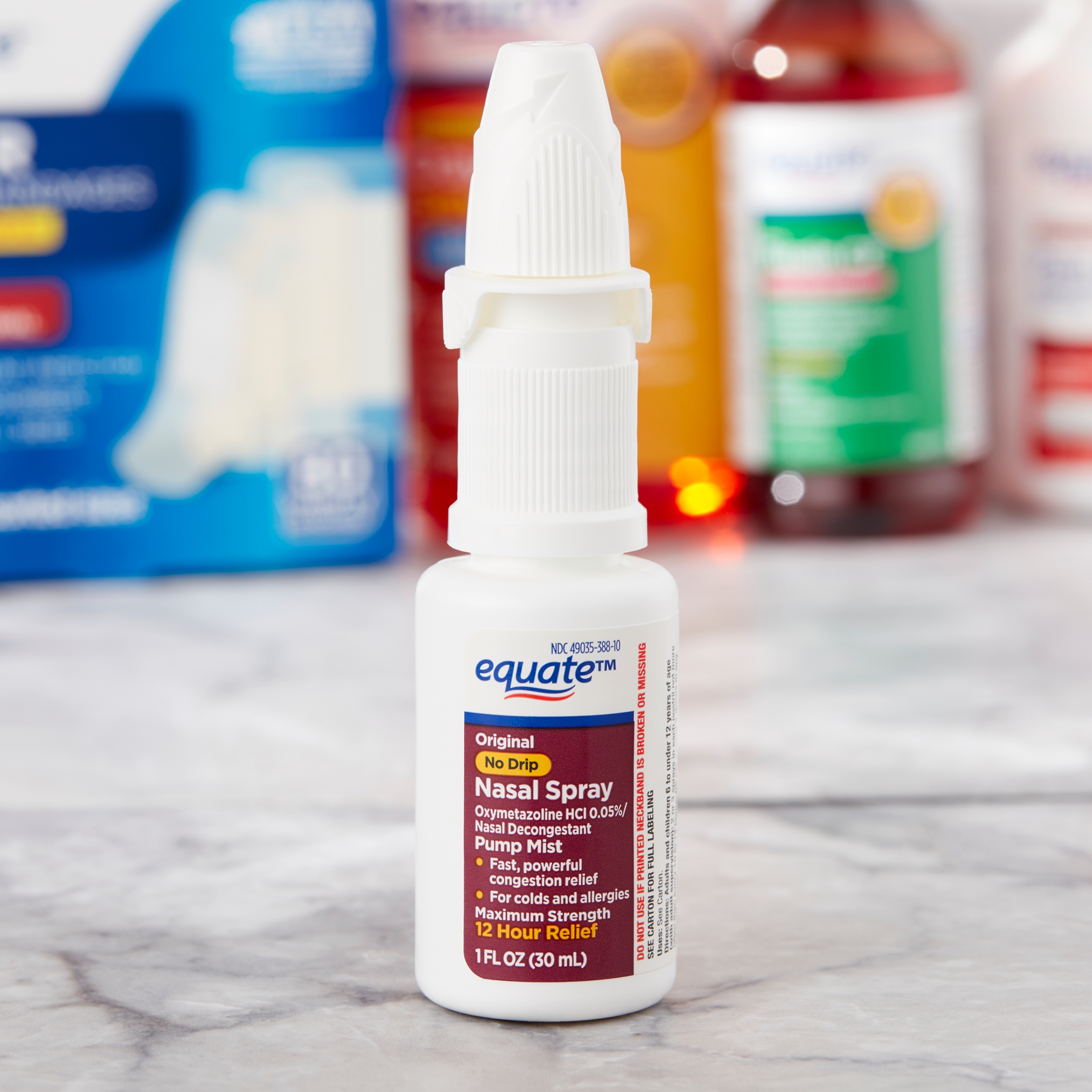 homemade nasal spray decongestant