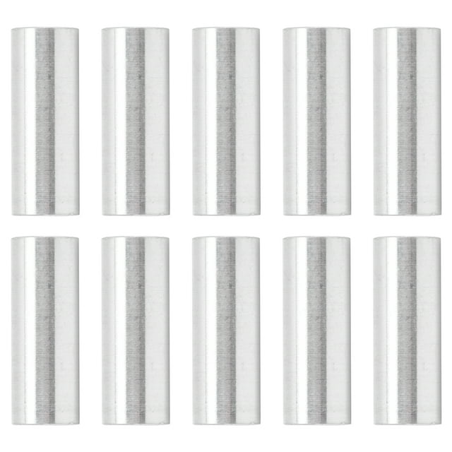 Aluminum Alloy Column, OD 6mm ID 4mm Round Spacer 1mm Thickness 10Pcs Anodized Support Fittings Seamless Connection Threadless For Mechanical Repair Long 14mm,Long 16mm,Long