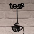 thumbnail image 3 of Handmadetneonsign Tea Time Metal Wall Art Light, Tea Shop Metal Sign Wall Decor, Coffee Store Metal Decor, 3 of 5