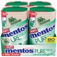 thumbnail image 2 of Mentos Pure Fresh Sugar-Free Chewing MDA05&nbsp;Gum with Xylitol, Spearmint, in a recyclable 90% Paperboard Bottle, 80 Piece, Pack of 4 Bottles, 2 of 3