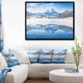 thumbnail image 4 of Designart - Alpes d'Hiver Glacées - Photographie de Paysage Impression sur Toile Encadrée, 4 of 4