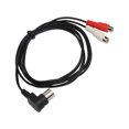thumbnail image 3 of DIN 5Pin Male To 2RCA Female Cable, 2RCA Connection Cable Tight Connection Plug And Play 4.9ft  For AV Equipment, 3 of 8