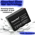 thumbnail image 4 of PowerStar 12 Volt 10 AH Rechargeable Sealed Lead Acid Battery (SLA) F2 .250 12V, 4 of 7