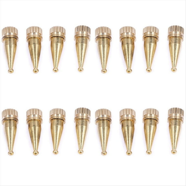 Picos de Altavoces para Pies de Alta Fidelidad, Soportes de Altavoces, Rosca M8 de Cobre, 36,2 mm (H) 16 Piezas