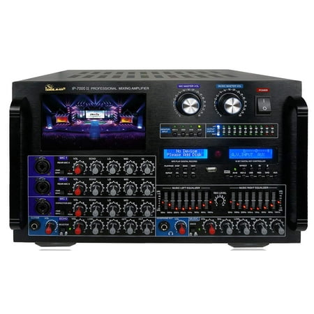 Behringer Professional Amplifier - IDOLmain IP-7000 II 8000W Professional Digital Console Mixing Karaoke Amplifier