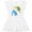 AA-White, variant on Inktastic Sea Turtles Swimming Together Girls Toddler Dress