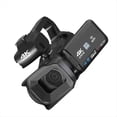 thumbnail image 3 of Cámara Grabadora de Video 4K, Videocámara de 64 MP para Transmisión, Cámara Digital Profesional con Pantalla Táctil de 4,0 Pulgadas y Rotación, 3 of 6