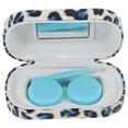 thumbnail image 2 of Here's a polished and professional product description based on your input:\n\n \n\n**Cute Leopard Print Cosmetic Case Portable Travel Organizer**\n\nKeep, 2 of 5