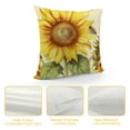 thumbnail image 4 of COMIO Sunflower Pillow Cover, Sunshine Reversible Throw Pillow, Decorations for Home Farmhouse Indoor Outdoor, Thanksgiving for Sofa Couch Bed Decor, 4 of 5