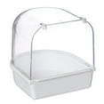 thumbnail image 1 of Bird Bath Box Parakeet Shower Caged Parrot Bathing Tub Accessory Bathing Tub Bathtub Shower Box Hanging Cage Decor 1pc, 1 of 8