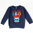 thumbnail image 7 of Leo the Truck L is for Leo  - Toddler Graphic Sweatshirt, 7 of 7