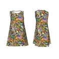 thumbnail image 7 of KLL USA 1 Pattern Womens Summer Dresses 2025,Loose Round Neck Sleeveless Sundresses Tank Dresses with Pockets, 7 of 7