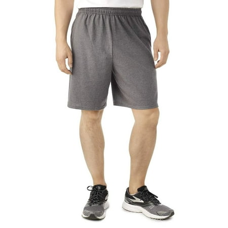 - Fruit of the Loom Men's Jersey Shorts with Side Pockets
