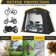 thumbnail image 4 of Caseta para guardar bicicletas Happy Travel, impermeable para 2 a 5 bicicletas, 4 of 9