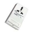 thumbnail image 1 of Inteprter Convertidor de voltaje portátil de doble vía para Hotel de oficina, regulador de adaptador reductor de 110V a 220V para viajes de Adaptadores de corriente Blanco S16 120W, 1 of 6